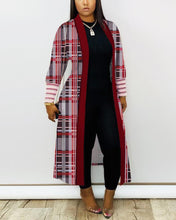 Load image into Gallery viewer, Fashionable printed long-sleeved patchwork coat AY2617
