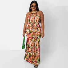 Load image into Gallery viewer, Sexy Printed Long Dress（AY2290）
