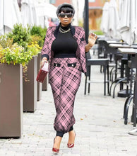Load image into Gallery viewer, Print Button Jacket Pants Set（AY2354）
