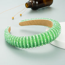 Load image into Gallery viewer, candy color beaded headband
