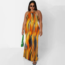 Load image into Gallery viewer, Sexy Printed Long Dress（AY2290）
