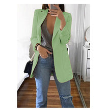 Load image into Gallery viewer, Solid color slim fit blazer（AY1264)
