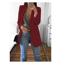 Load image into Gallery viewer, Solid color slim fit blazer（AY1264)
