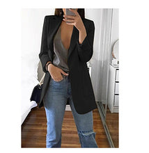 Load image into Gallery viewer, Solid color slim fit blazer（AY1264)
